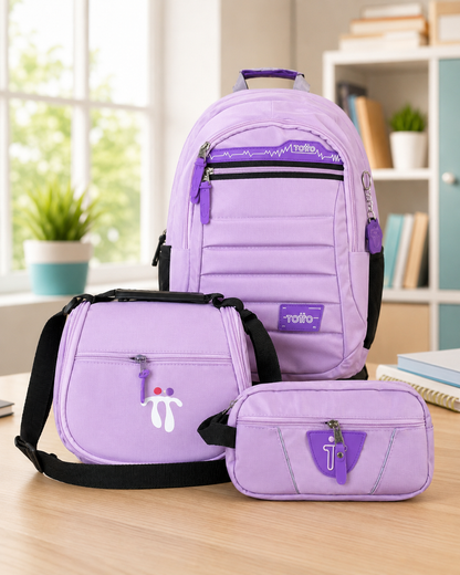 Morral Tipo Totto 3x1 – Incluye Lonchera + Cartuchera – Oferta Especial 85% OFF 🎁